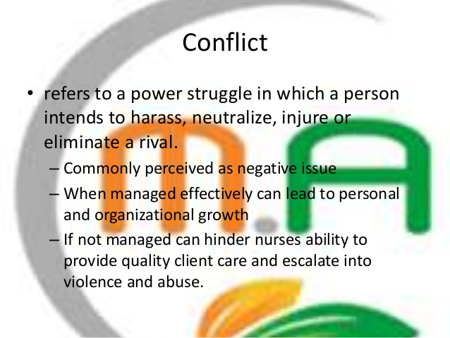 conflict prevention and management